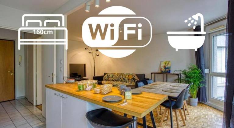 Rental apartment with 1 room for 4 persons in Lyon