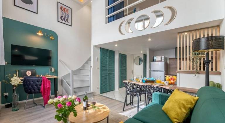 Rental apartment with 1 room for 5 persons in Rouen