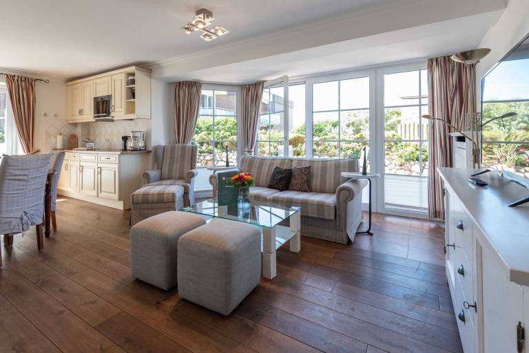 Ferienwohnung im Landhausstil mit 2 Zimmern auf ca. 60 m², für max. 4 Personen in Sylt