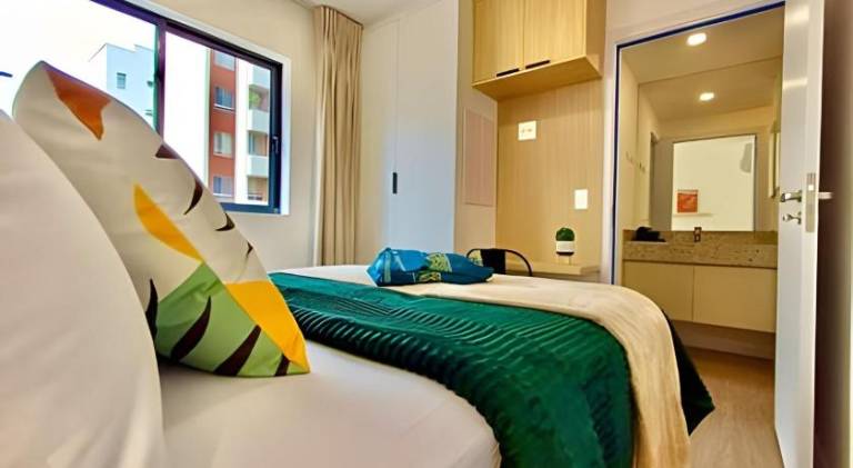 Apartment with 1 room for 4 persons in Curitiba