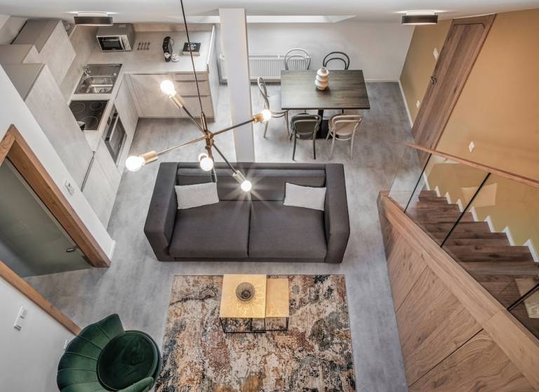 Rental apartment | Near Prague astronomical clock | City view | Suitable for remote work