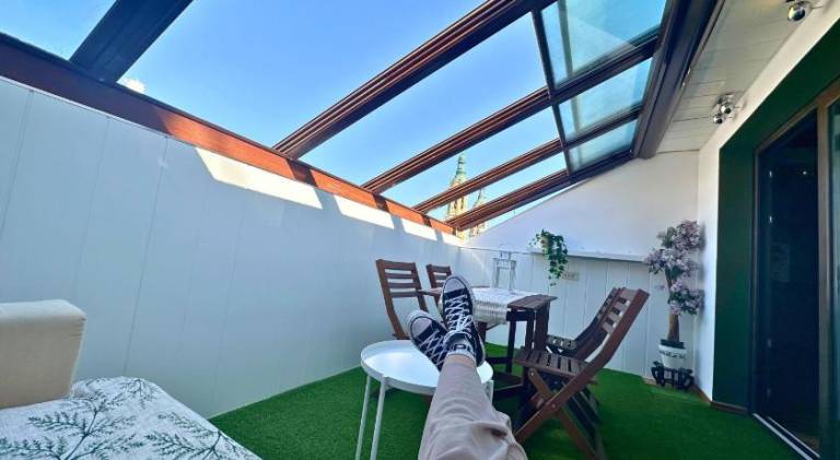 Dos Torres Atico - Solarium Privado en Calle Alfonso I in Zaragoza