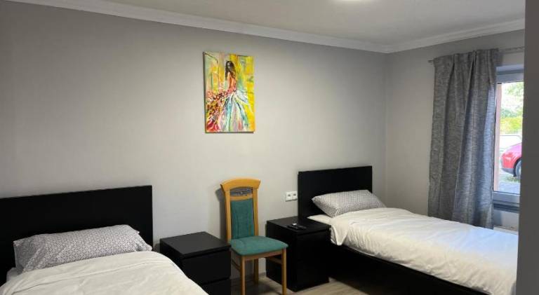 Rental apartment with yard & terrace in Schwerin