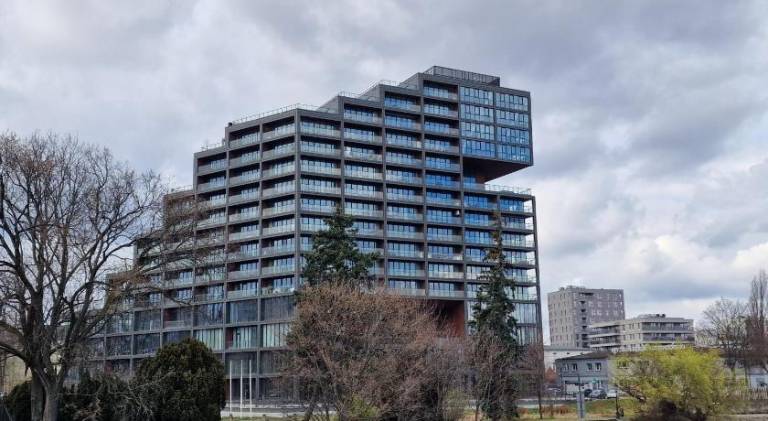 Apartment with patio in Bydgoszcz