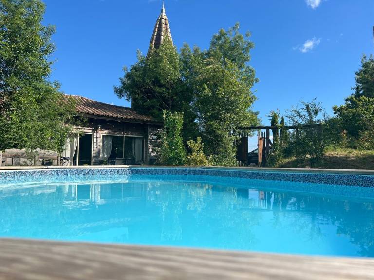 House with garden, grill & terrace | Garden view in Cahors