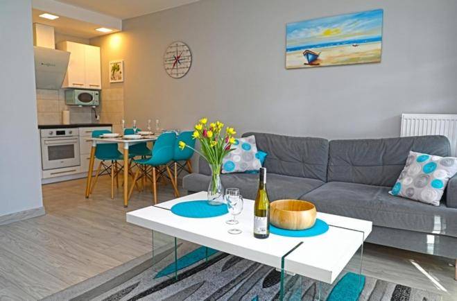 Apartment with pool in Darlowo