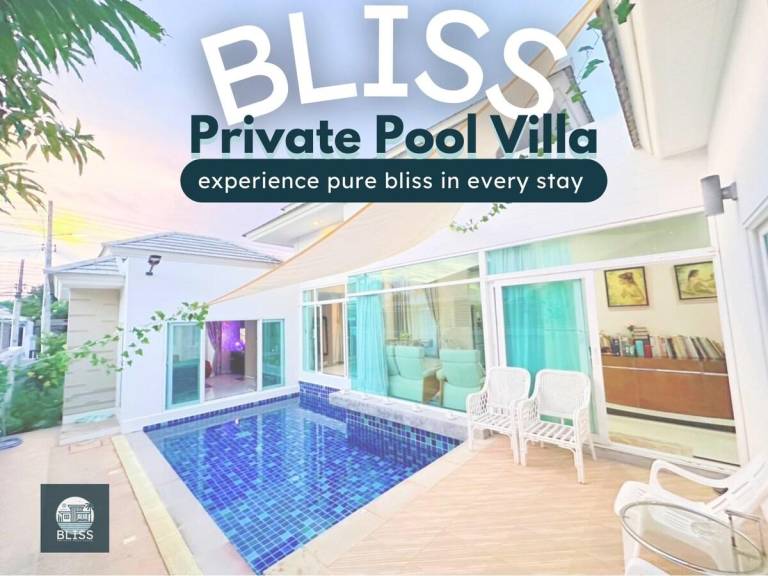 Vacation home with garden, barbecue & pool in Sattahip