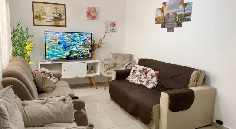Rental apartment with 2 rooms for 6 persons in Guarujá