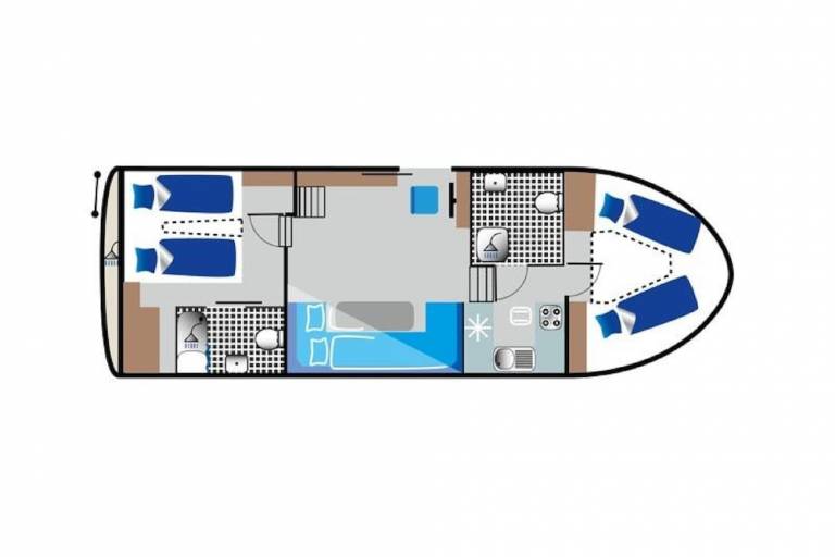 Hausboot  Fürstenberg/Havel