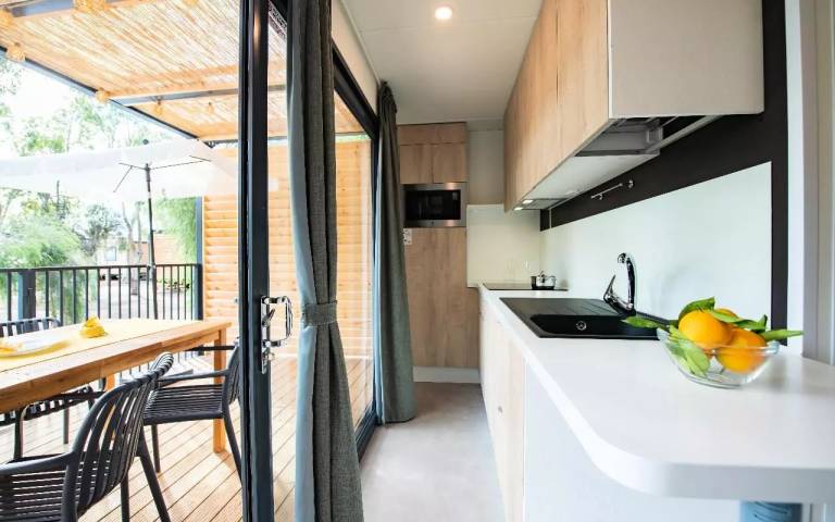 Mobile home with grill & terrace — photo 2