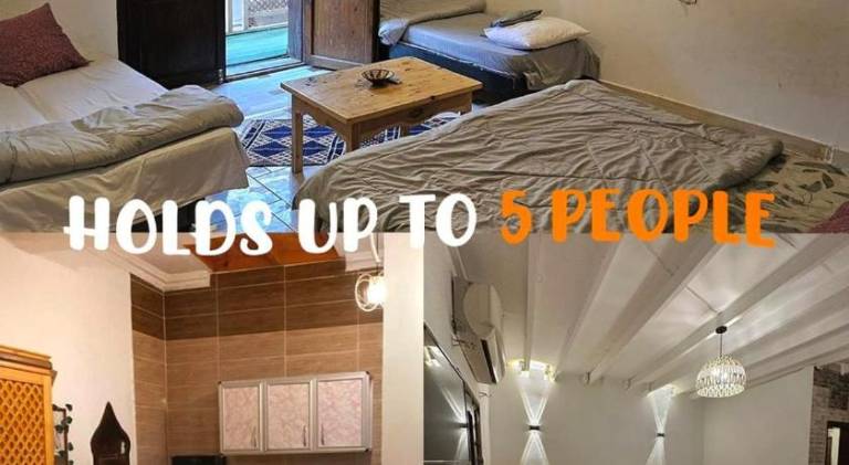 Holiday apartment with terrace & garden in Dahab