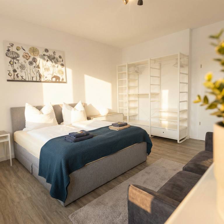 Holiday apartment with yard | City view in Erfurt