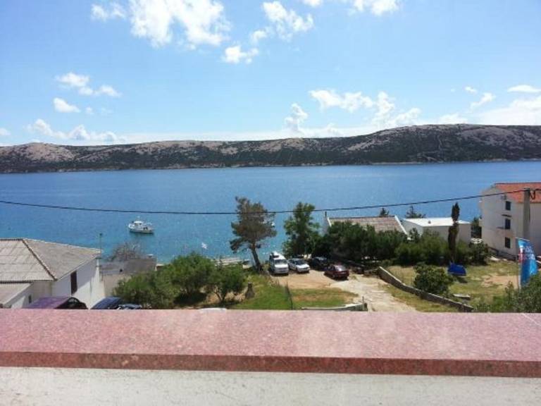 Holiday apartment with barbeque | Sea view in Novalja