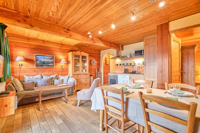 Chalet 'Il Fera Beau Demain' with Mountain View, Private Terrace and Wi-Fi — photo 3
