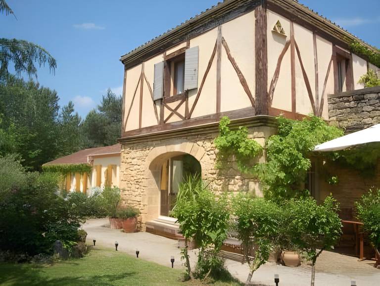 Hotel Le Mas de Castel - Piscine chauffee in Sarlat-la-Canéda