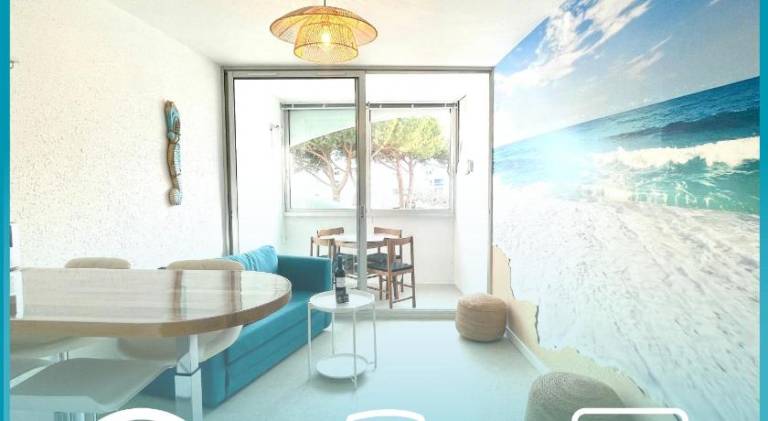 Rental apartment | Next to the beach | Pets allowed in La Grande-Motte