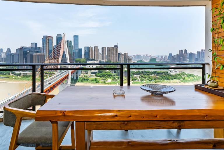 Wu Chao - Linjiang, Luxury Large Flat with River View, Four Rooms and Four Beds — photo 5