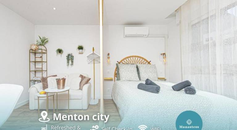 Apartment with 1 room for 2 persons in Menton