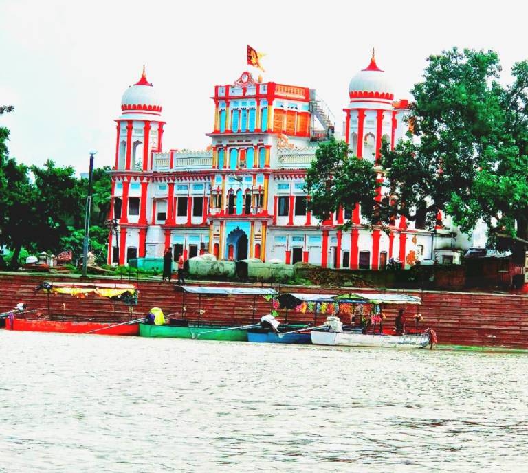 Saryu River view- Kanchan bhawan in Ayodhya