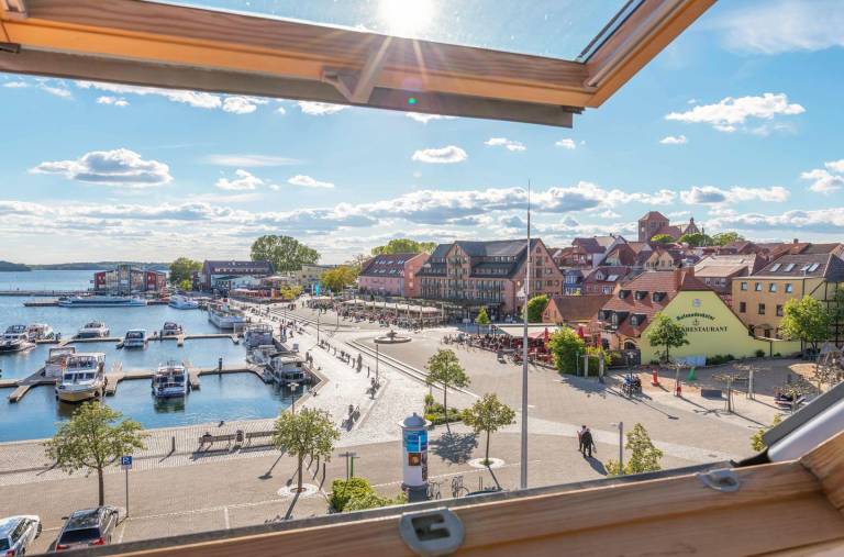Ferienwohnung Seeblick am Yachthafen mit Müritzblick in Waren (Müritz)