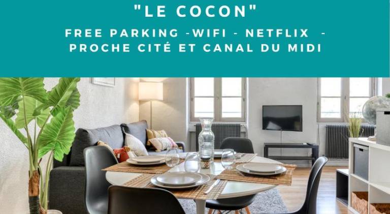 Nice holiday apartment | Perfect for remote work | Dogs allowed in Carcassonne