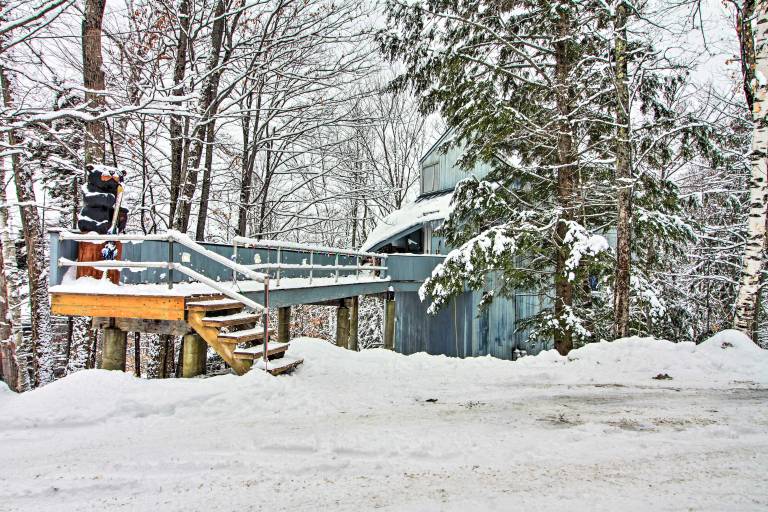 Walk to Ski Trails: Ludlow Home on Okemo Mountain! — photo 3