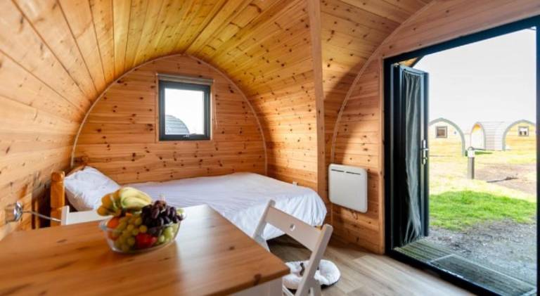 Camping Pods, Stowford Farm Meadows in Ilfracombe