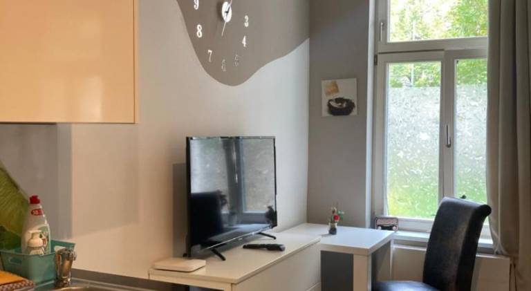 Apartment with patio & yard | Pets allowed — photo 3