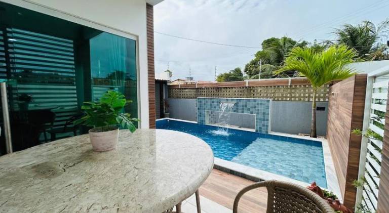 Vacation home with pool | Next to the beach | Pets are welcome in Maragogi