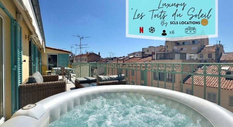 Apartment with hot tub | Beach nearby | Perfect for remote work | Pet-friendly in Cannes