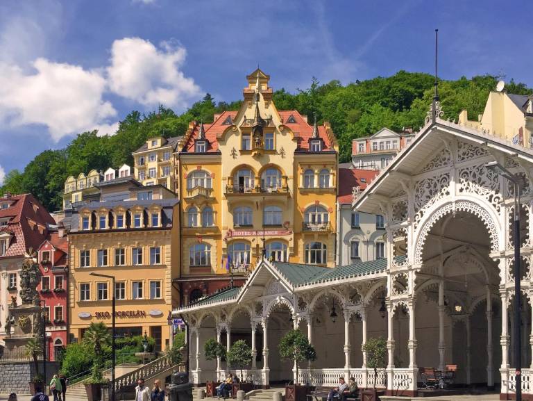 Hotel Romance Puskin in Karlovy Vary