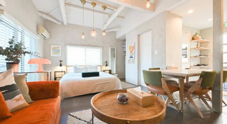 Apartment with 1 room for 4 persons in Tokyo