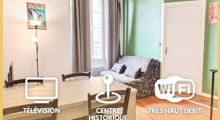 Holiday apartment | Close to Bordeaux Cathedral | Pets allowed in Bordeaux