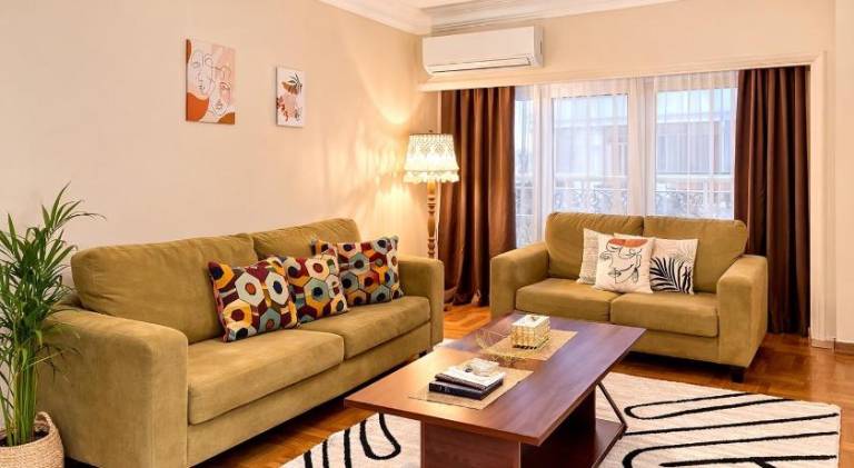 Apartment with 2 rooms for 7 persons in Giza