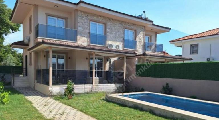 Pleasant villa with barbeque, pool & garden | Pets are welcome in Mugla