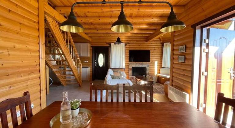 Chalet Klimatia - Ομορφη ξυλινη μεζονετα με τζακι — photo 3