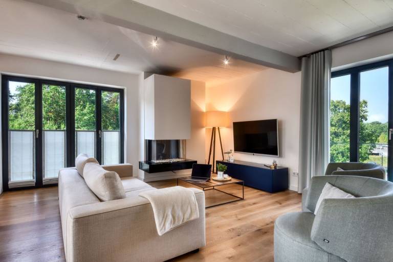 Luxuswohnung Sonnenloft 14 in Prora Düne 7 mit wohnungseigener Sauna und Kamin — photo 5