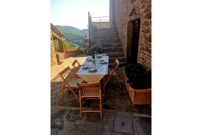 Small house in an old hamlet with two double rooms, panoramic swimming pool in shared use. Quiet and — photo 3