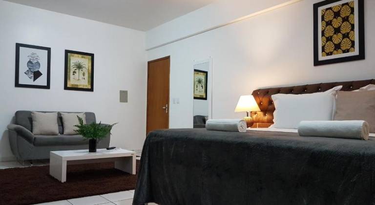B & A Suites Inn Hotel - Quarto Luxo Ambar — photo 4