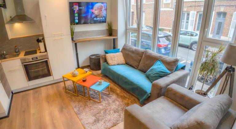 Rental apartment with 1 room for 4 persons in Amiens