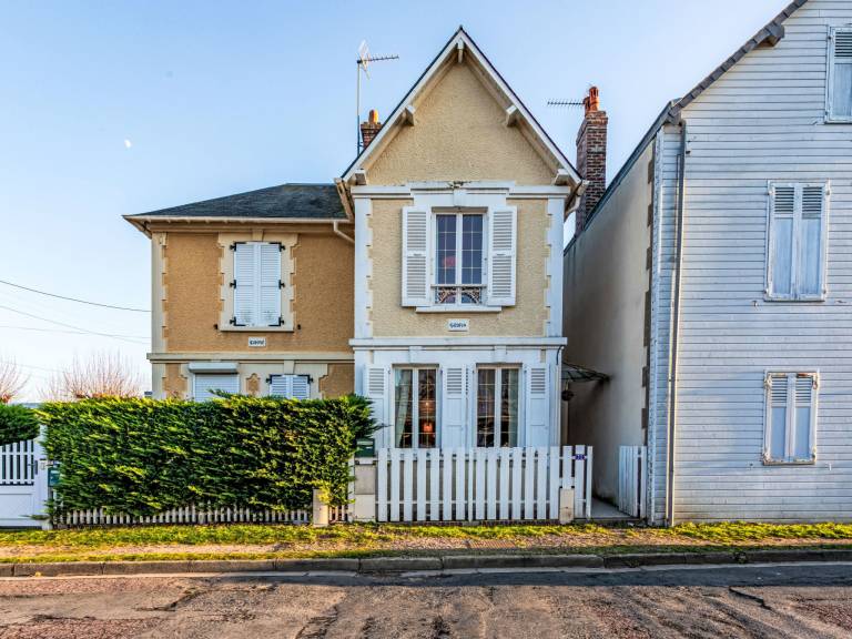 Ferienhaus mit Hund inCabourg Normandie f&uuml;r max. 6 Personen