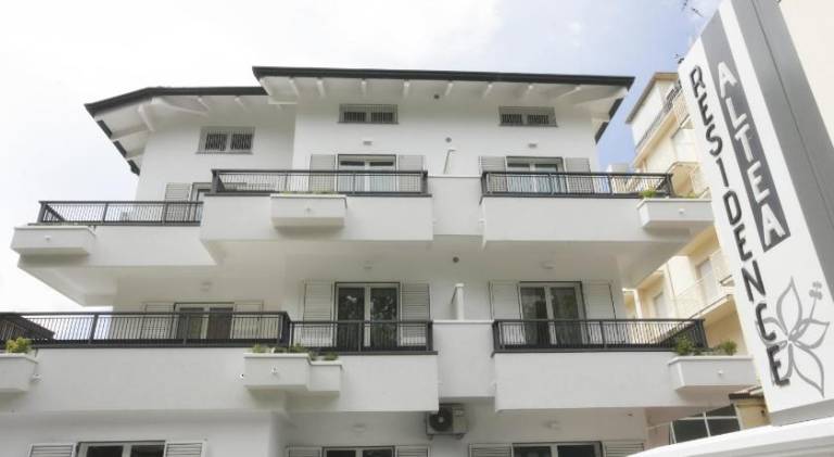 Serviced apartment with yard in Riccione