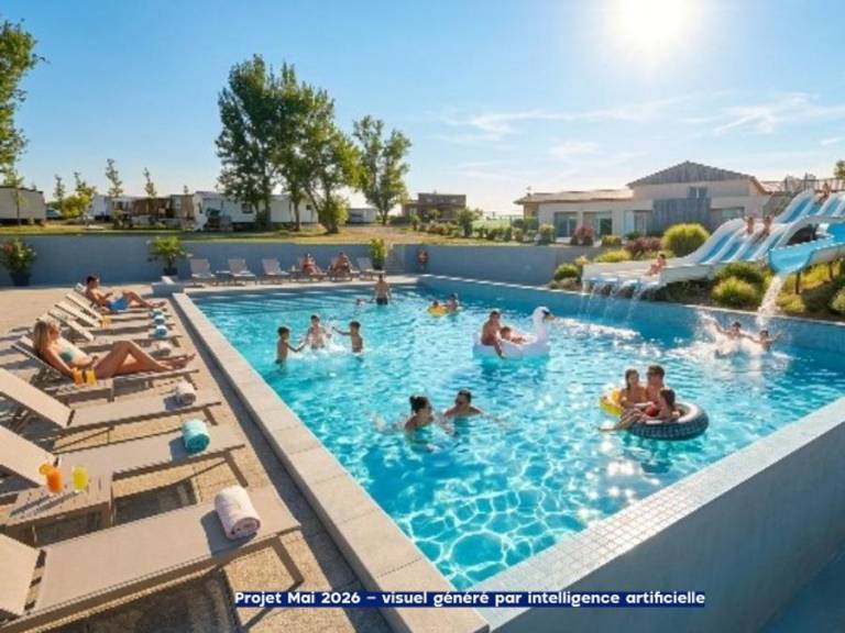 Mobile home with pool & patio | Dogs allowed — photo 2