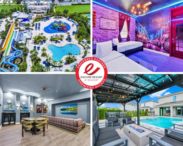 Vacation home with private pool in Osceola, FL