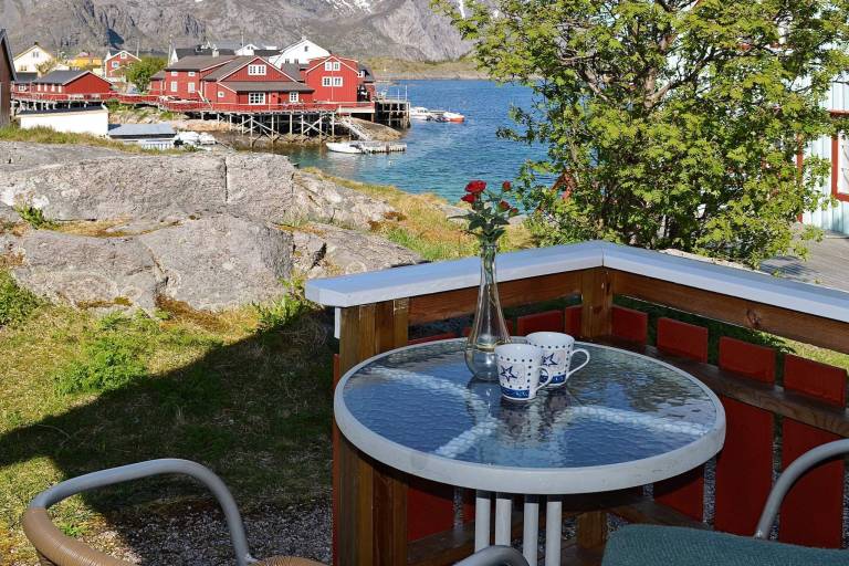 Ferienhaus in Henningsvær, Lofoten f&uuml;r max. 3 Personen