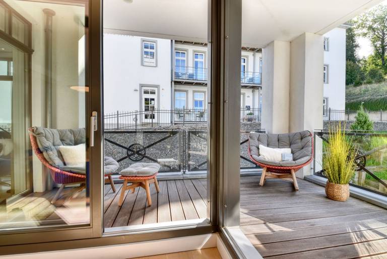 Exklusives Luxus Apartment in Sellin mit Meerblick, Sauna und Außenpool — photo 2