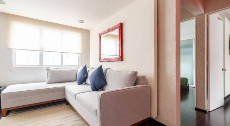 Apartment with 2 rooms for 4 persons in Mexico City