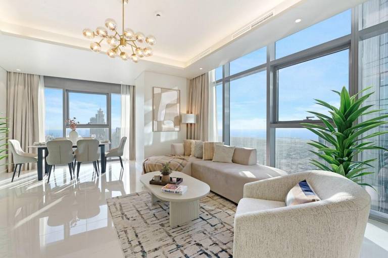 Apartment with pool & hot tub | Near Burj Khalifa | Good for workation — photo 3