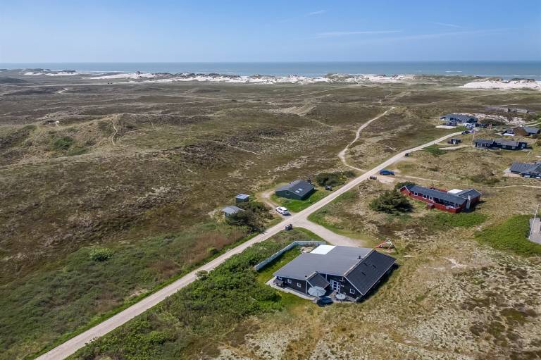 Ferienhaus mit Hund inHvide Sande, Sønder Havrvig  f&uuml;r max. 8 Personen