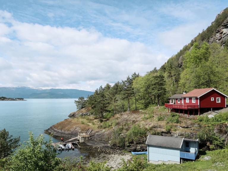Ferienhaus mit Hund in Jondal, Norwegen für max. 6 Gäste